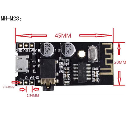 2X Bluetooth MP3 Wireless Audio Receiver Module Lossless Decoder Boards