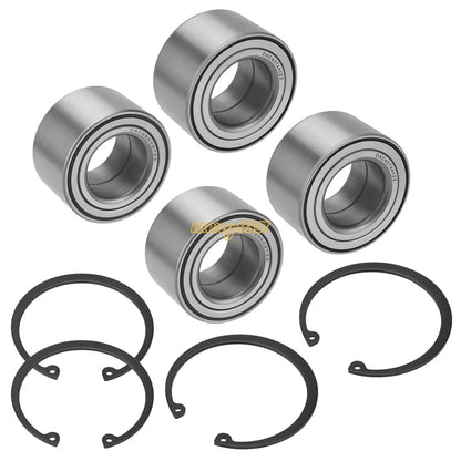 Front & Rear Wheel Bearings Ring Kit for Polaris Ranger 500, Ranger Crew 500 (2001–2022)