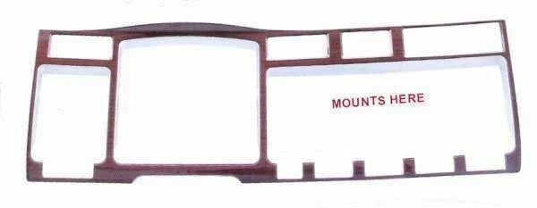 Drivers Right Side Gauge Trim for Kenworth W900 T800 C500 (2006–Present) UP#21812