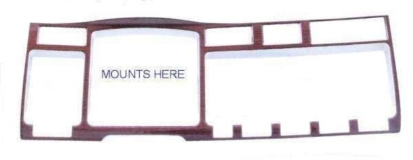 Speedometer Tachometer Trim for Kenworth T660 W900 T800 C500 (2006–Present) 21810