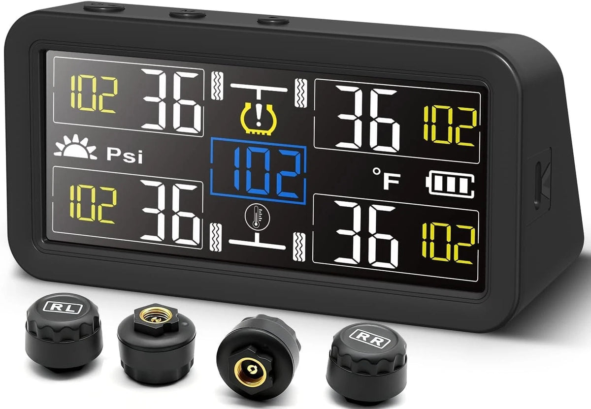 Tire Pressure Monitoring System for RV, Truck, Trailer (2010–2023)