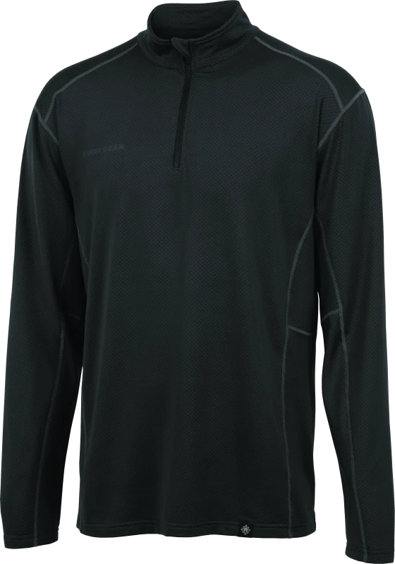 Midweight Base Layer Shirt for Men 2XL Dark Grey (527602)