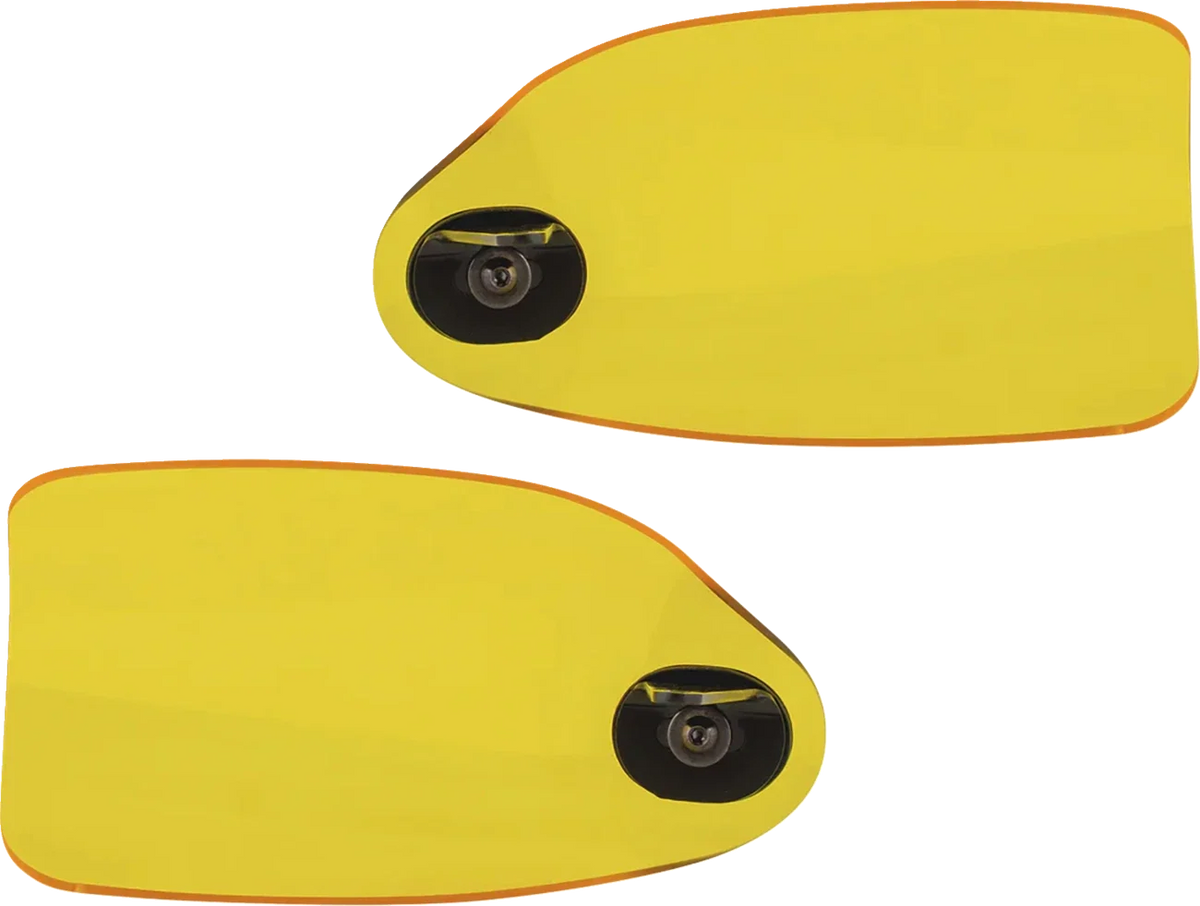 Klock Werks Flare Handguards for Harley-Davidson (Cable Clutch, Yellow)