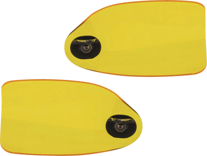 Klock Werks Flare Handguards for Harley-Davidson (Cable Clutch, Yellow)