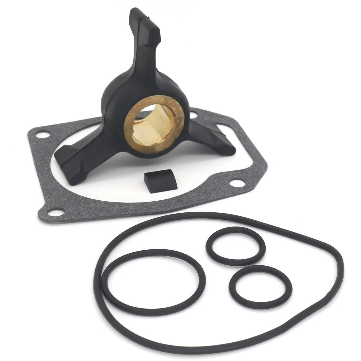 Outboard Water Pump Impeller with 336530 Gasket for Johnson Evinrude (2-S)