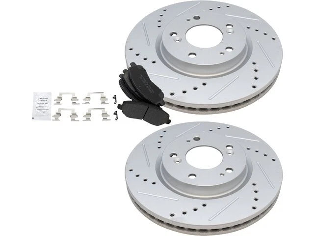 Brake Pad and Rotor Kit for Mitsubishi Eclipse (2006–2012) 72457JNXW