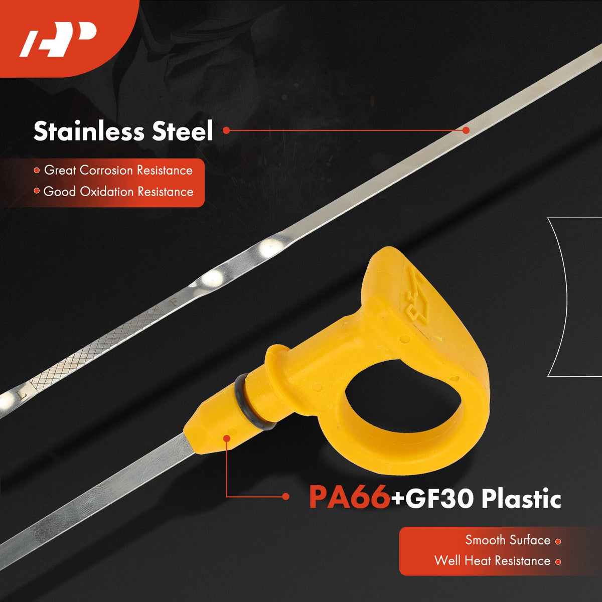 Engine Oil Dipstick for Subaru Legacy Outback Impreza Forester (2006–2009) 11140AA150, 917-390