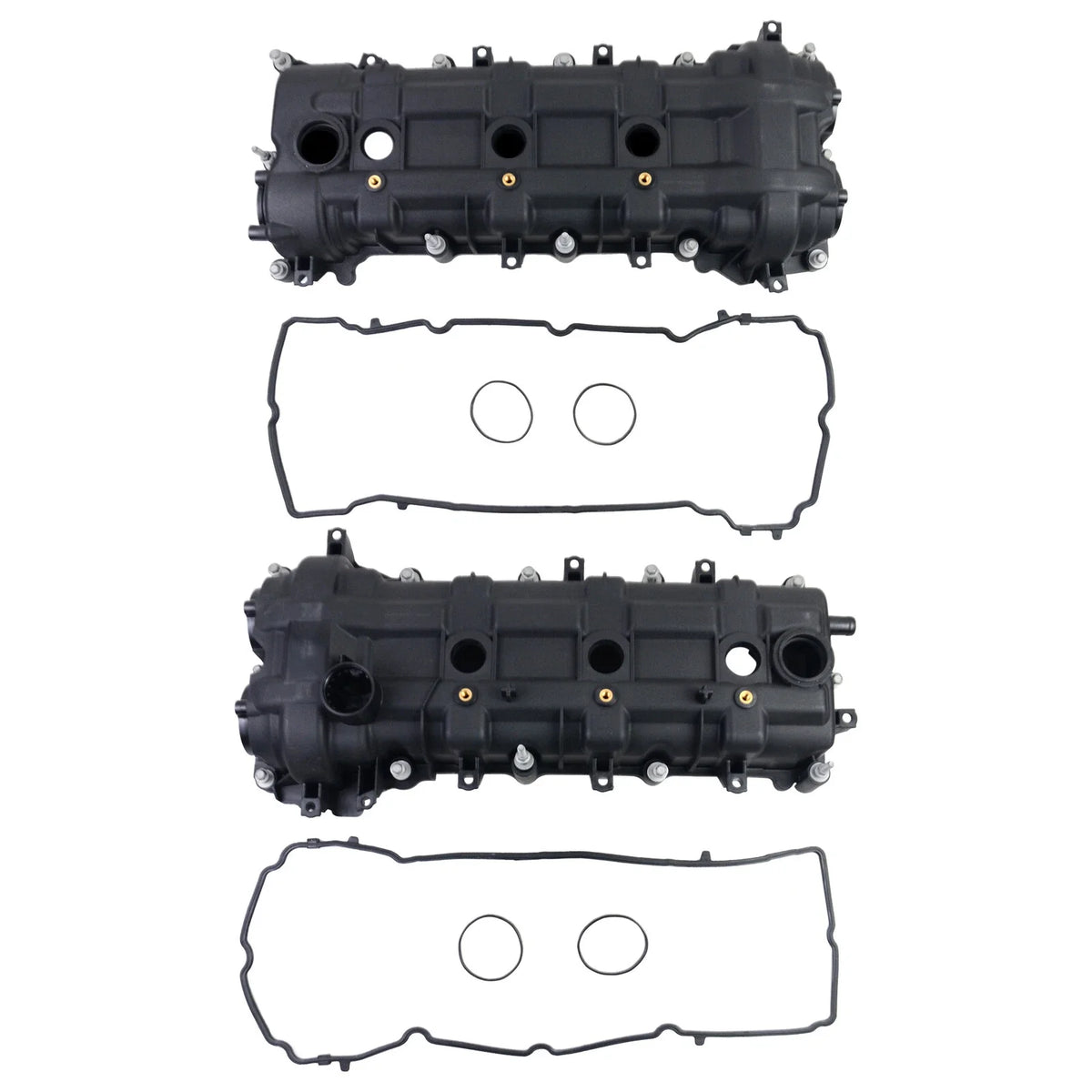 Pair Valve Covers with Gaskets for Chrysler Dodge Jeep Ram 3.6L (2011–2019)