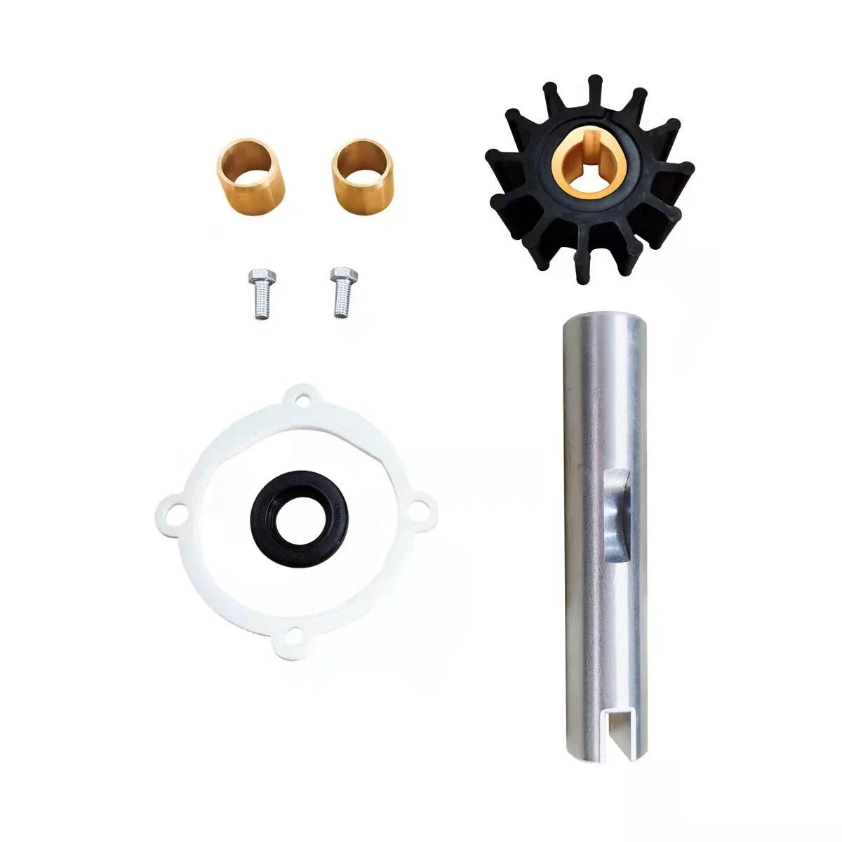 Water Pump Impeller Repair Kit for Volvo Penta (Replaces Sierra 18-3205, 875574)