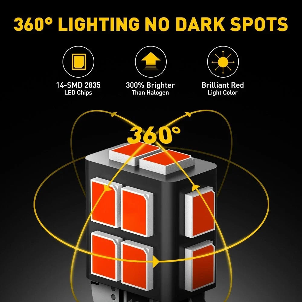 20X T10 194 168 192 LED Interior Door Dome Trunk Map Light Bulbs for AUXITO