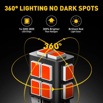 20X T10 194 168 192 LED Interior Door Dome Trunk Map Light Bulbs for AUXITO