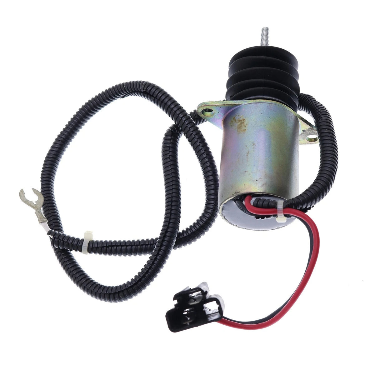 AM124377 Fuel Shutoff Solenoid for John Deere 655 755 855 955 3375 4475 5575 (12V)