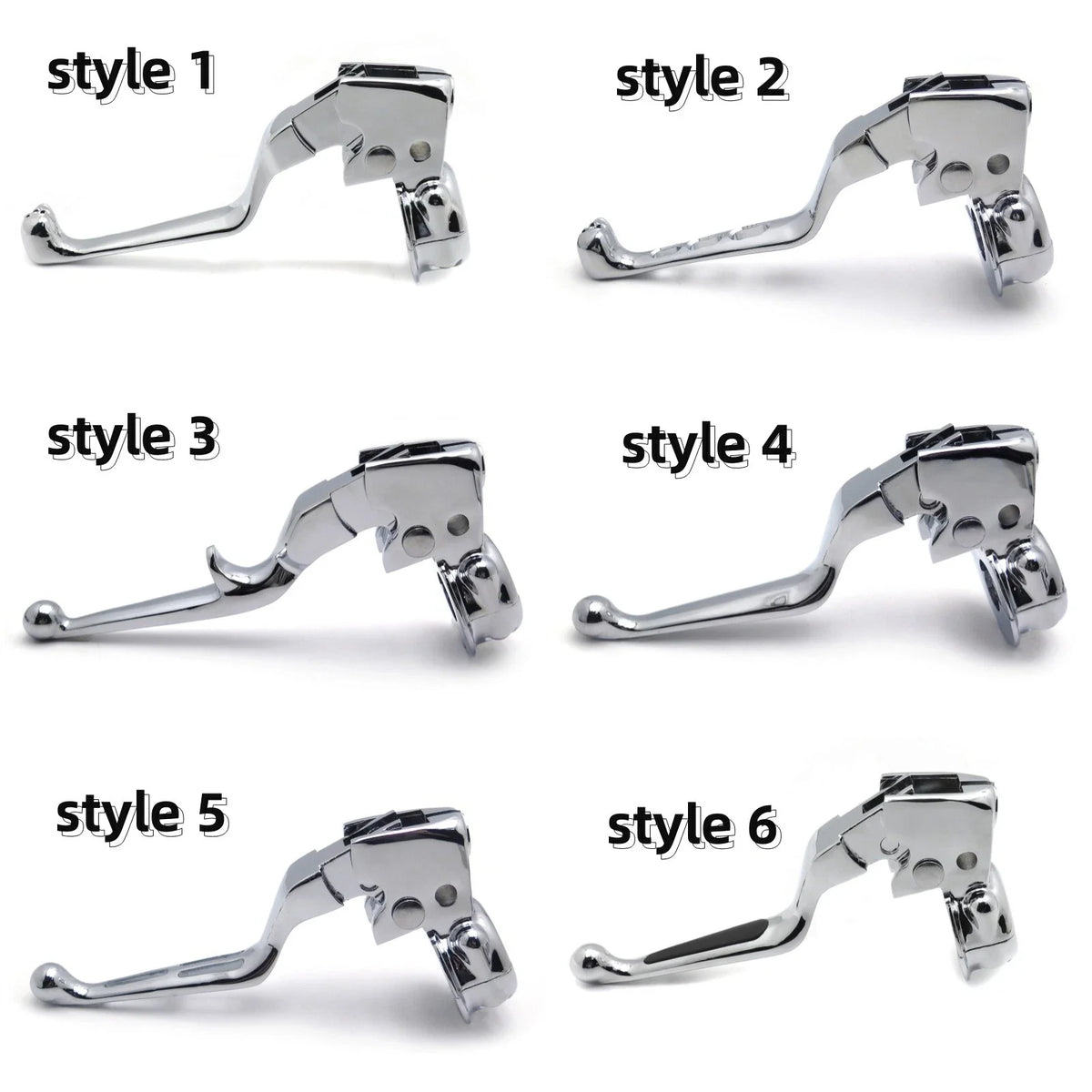 Clutch Lever with Mount Bracket for Harley Dyna Touring Softail Sportster (883–1200)