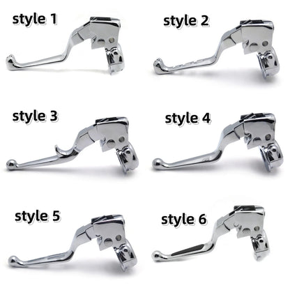 Clutch Lever with Mount Bracket for Harley Dyna Touring Softail Sportster (883–1200)