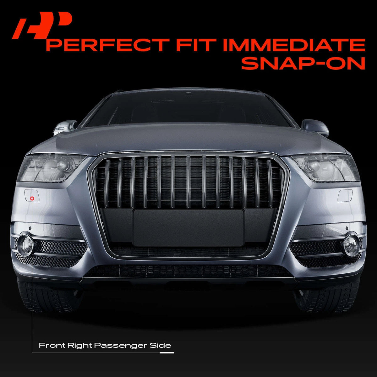 Front Right Headlight Washer Cover Cap for Audi A6 A6 Quattro (2006–2011) 4F0955276