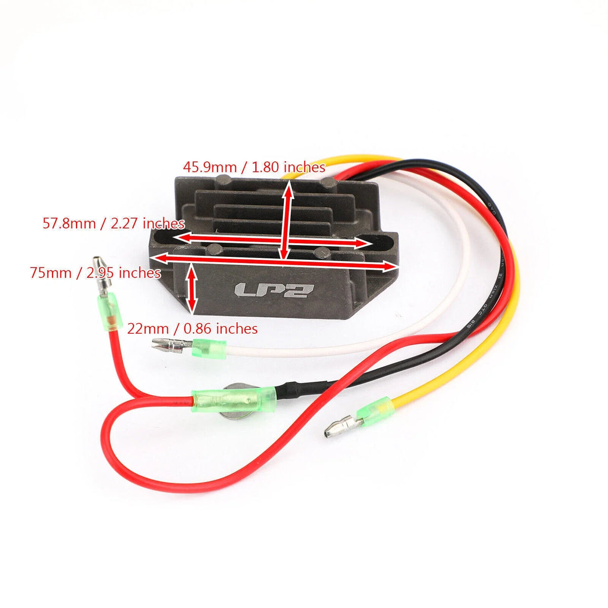 Voltage Regulator for Tohatsu 2 Stroke Outboard 40Hp-90Hp