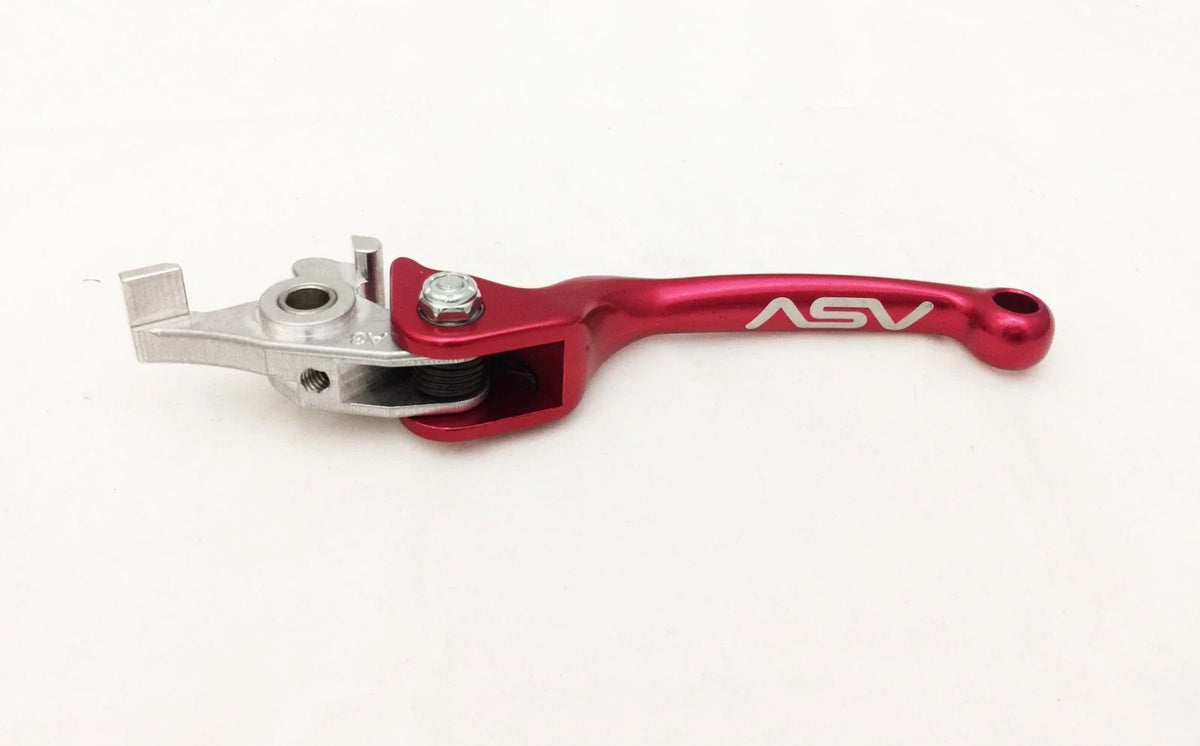 ASV F3 Front Brake Pro Pack Clutch Perch Levers Red for Yamaha Raptor 700 (2007–2023)