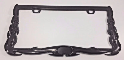 License Plate Frame Holder Black Metal for All Car Truck SUV