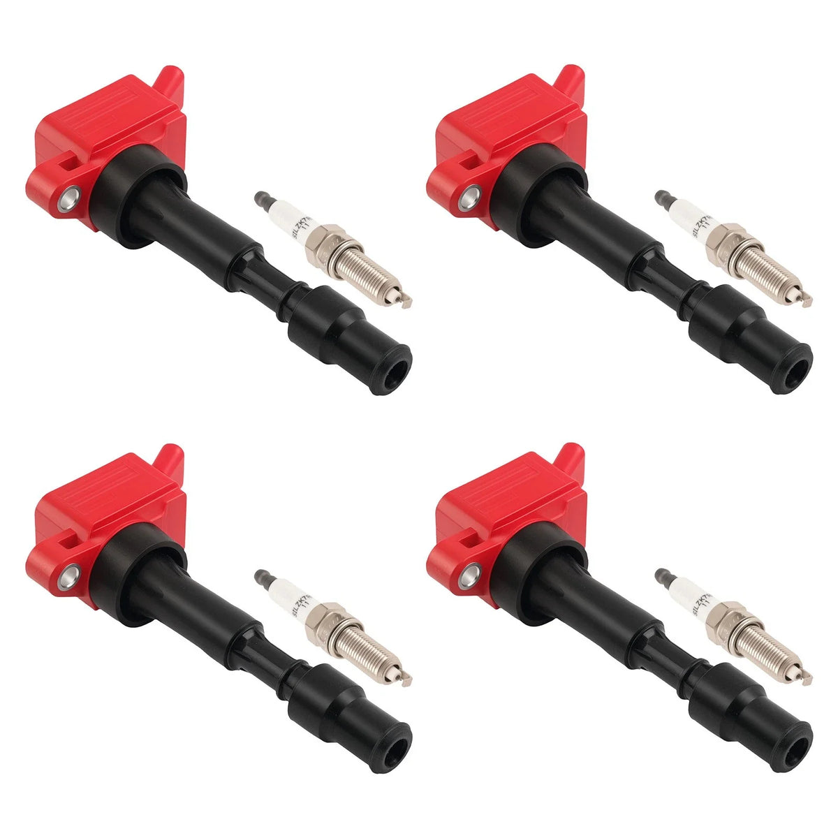 4X Ignition Coil & Iridium Spark Plug for Kia Forte (2018) 273002E601