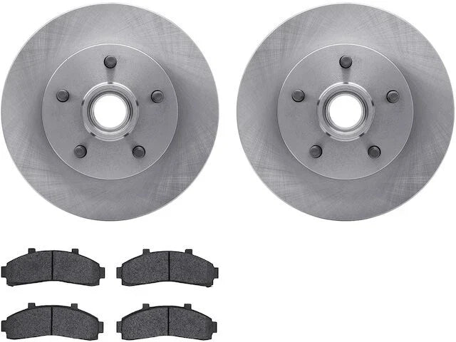 Front Brake Pad and Rotor Kit for Mazda B2300 RWD (1995–1997) HW527JZ