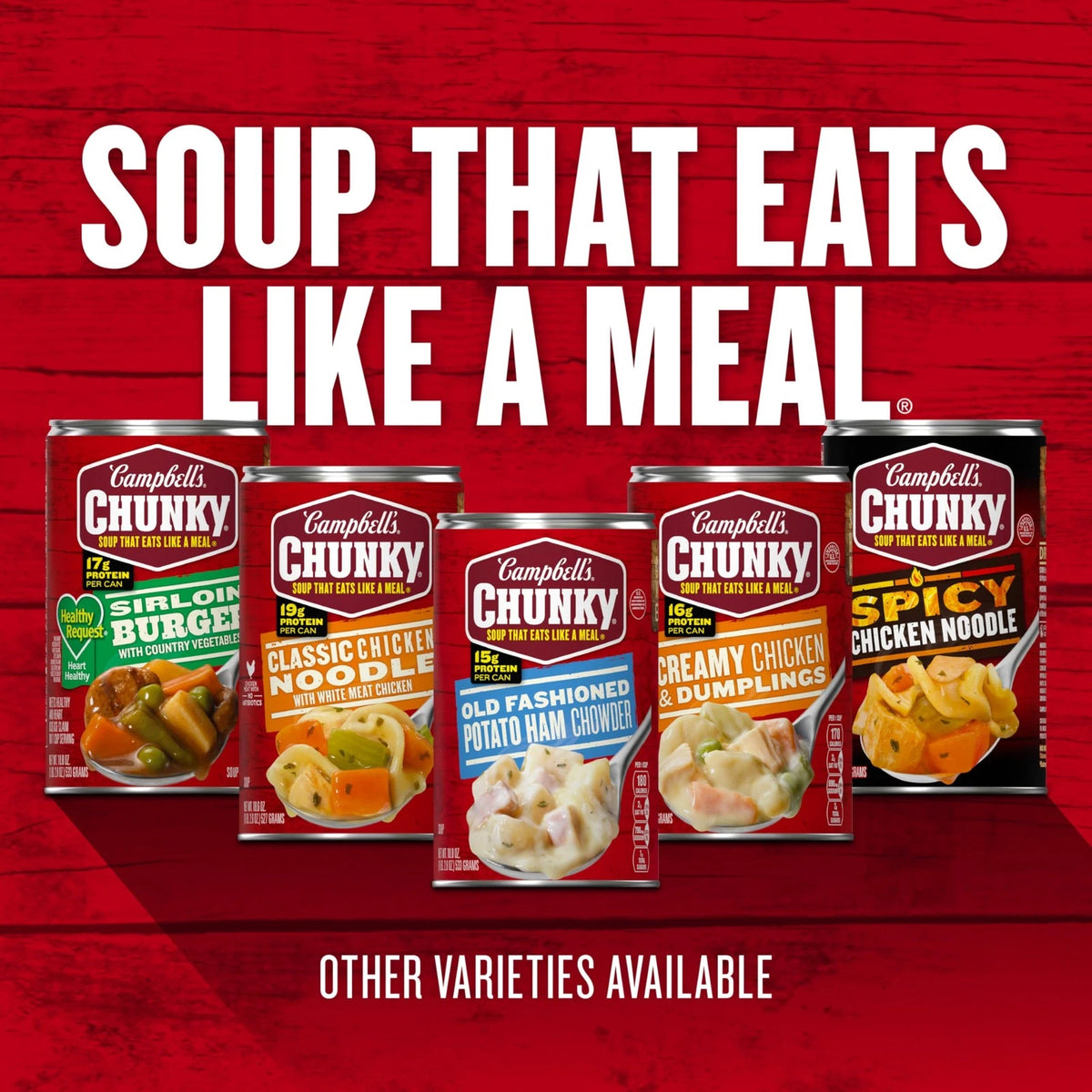 Campbell's Chunky Savory Pot Roast Soup, 18.8 oz Can