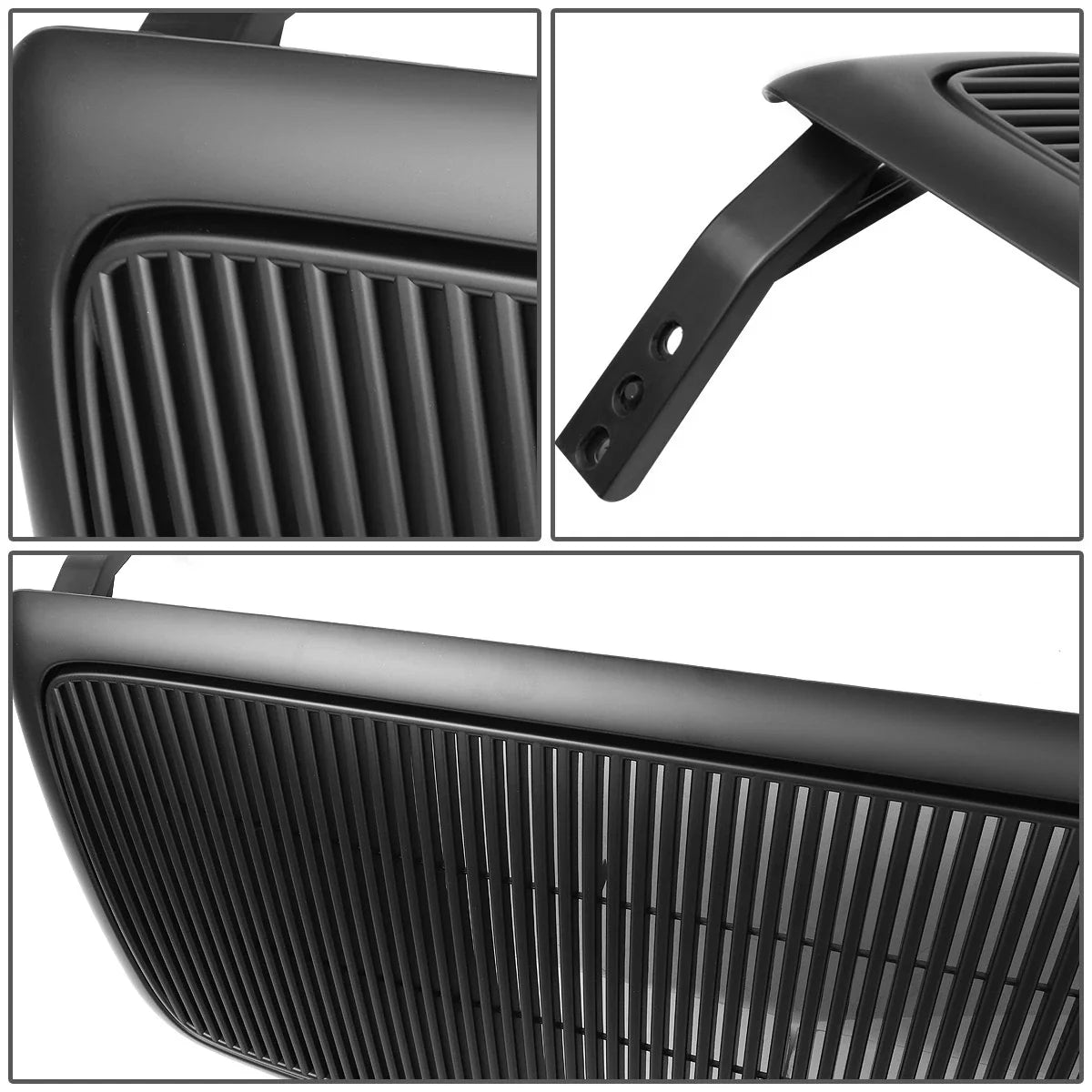 Front Bumper Grille Guard for Ford F-150 (2004–2008) Black Vertical