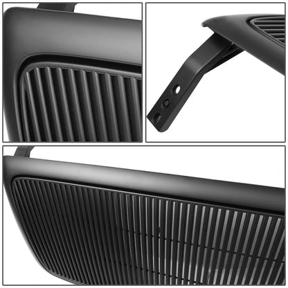 Front Bumper Grille Guard for Ford F-150 (2004–2008) Black Vertical