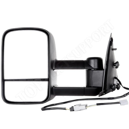 Power Black Towing Mirrors for Ford F150 F250 (1997–2003) Pair