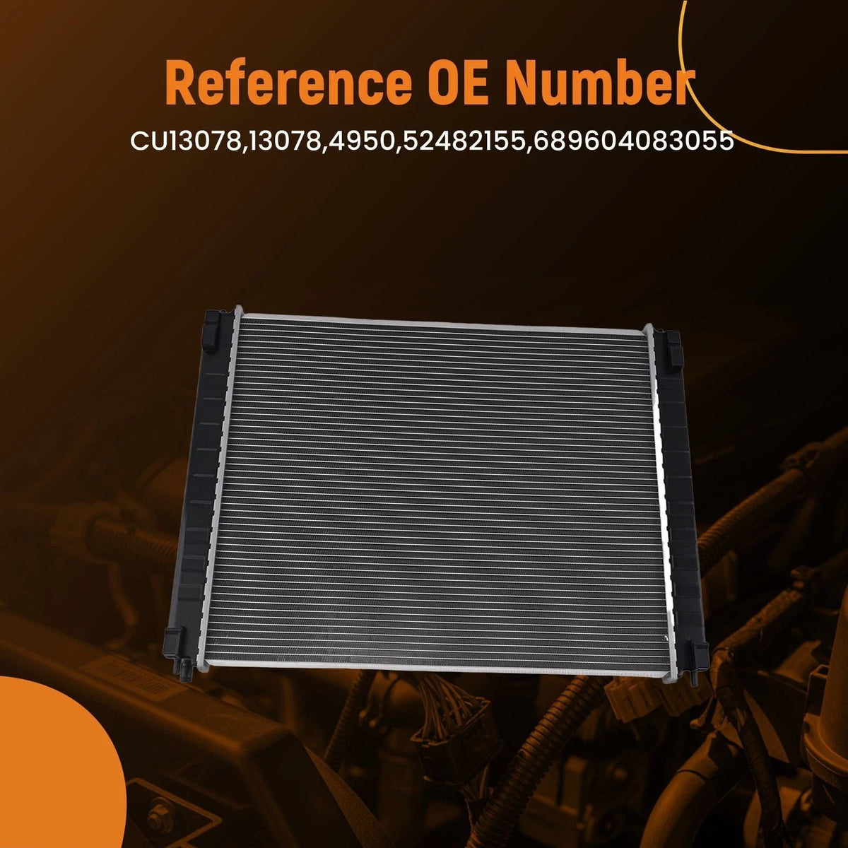 Radiator for Infiniti EX35 QX50 (2008–2017) P40233 AT/MT