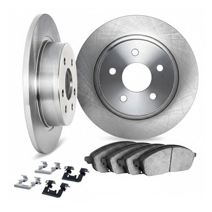 Brake Rotor Set for Nissan Kicks (2021–2024) ALX-PAU-DF-6512-67555-CLA2