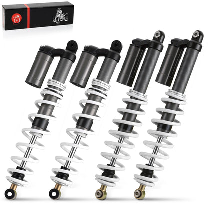 Set of 2 Front & Rear Shock Absorbers for Polaris RZR S 800 (2009–2012) 7043422, 7043419