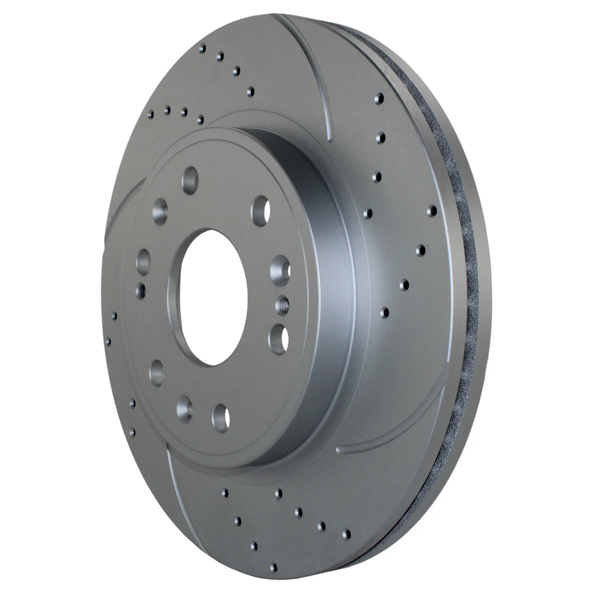 Set of 2 Front Drill Coat 330mm Brake Rotors for Cadillac Chevy GMC