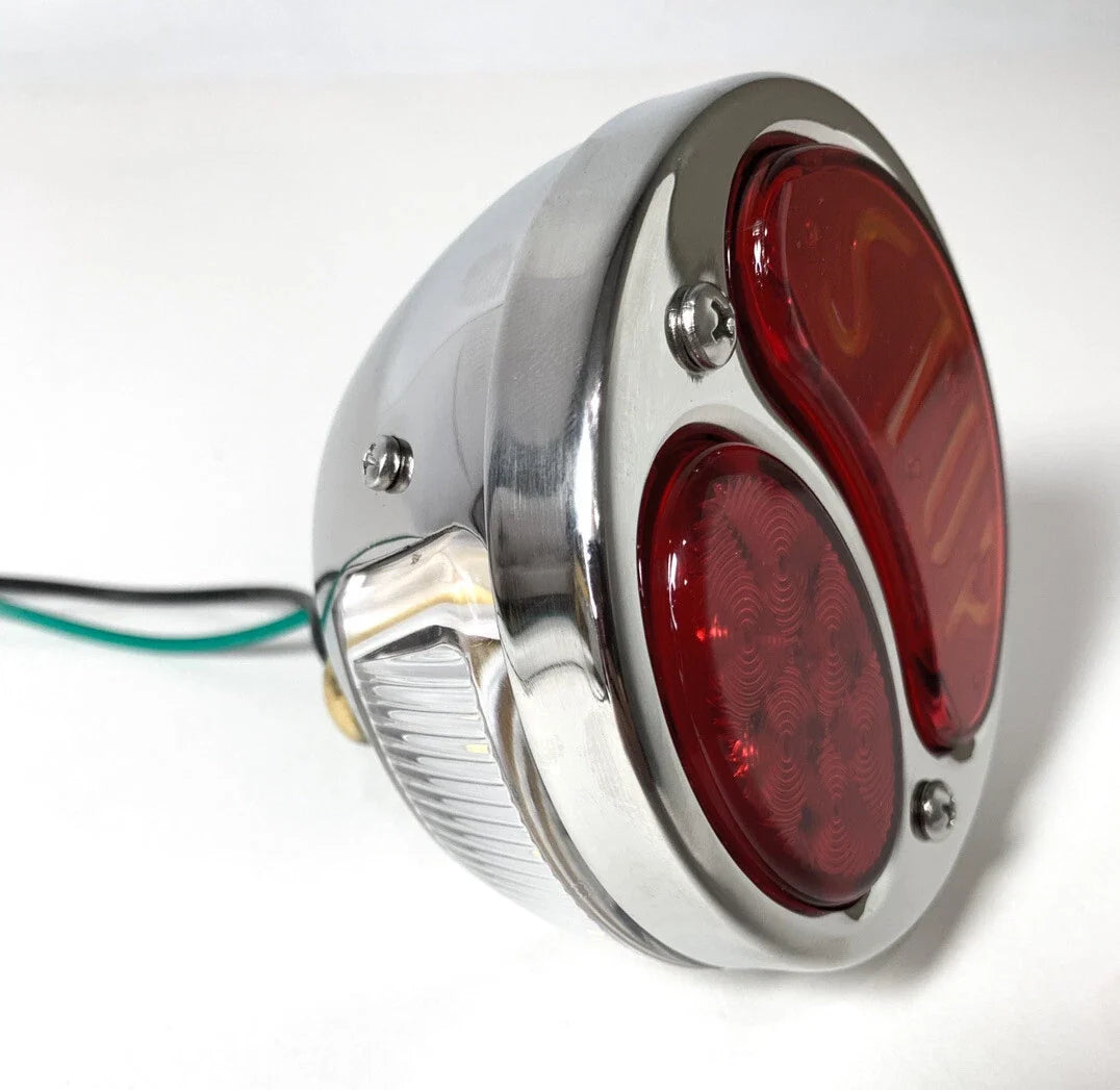 Driver Side LED Tail Light w/ Stop Lens Replacement for Ford Model A (1928–1931)