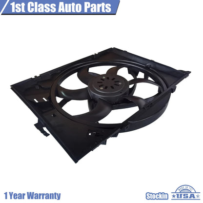 Brushless Motor Radiator Cooling Fan Assembly for BMW E90 128i 325i 328i Z4 (2007–2013)