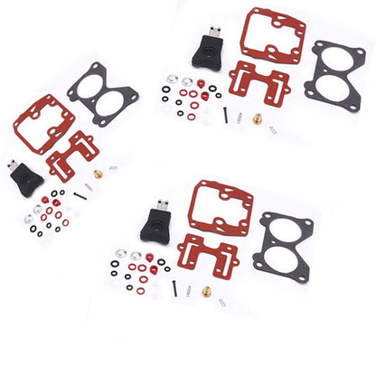 3Pc Carb Repair Kit for Johnson Evinrude (439076, 383906)