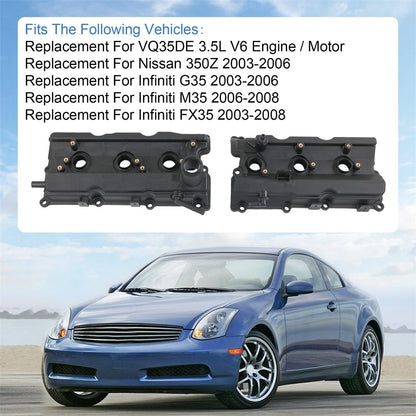 Valve Cover & Gaskets for Infiniti FX35 G35 (2003–2008) | 13264AM600, 036-0008