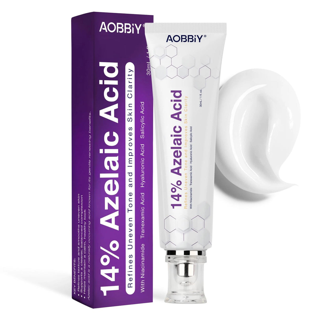 Azelaic Acid Cream for Face – Tone Refining 1 Fl Oz (Pack of 1)