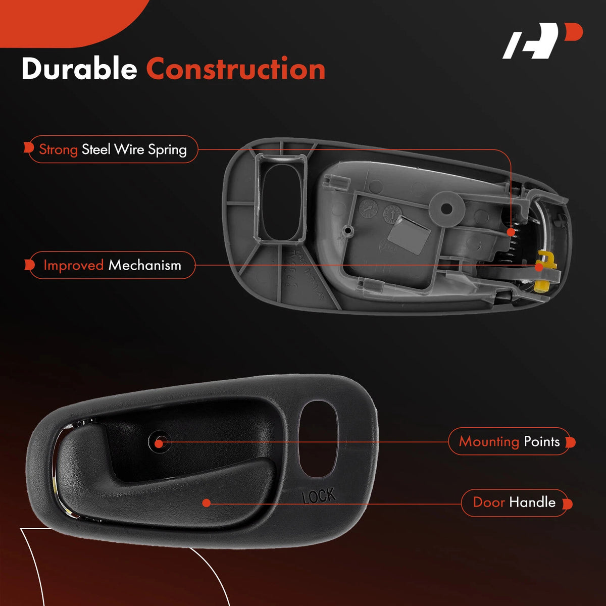 Front Left Door Handle for Toyota Corolla (83637, 69206-02060-B1, 83930)