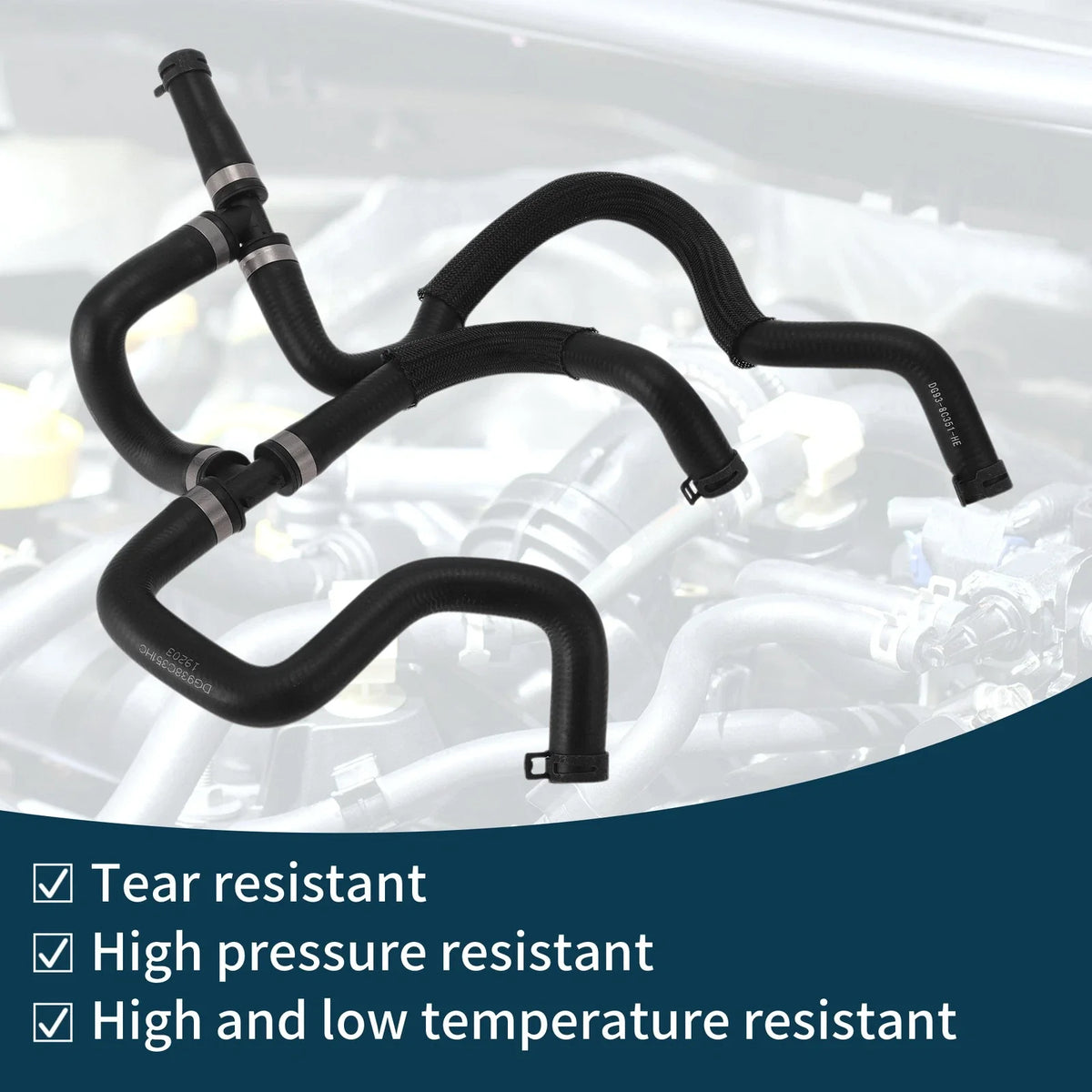 Radiator Hose No.DG938C289HD for Ford Mondeo (2017–2018) Rubber