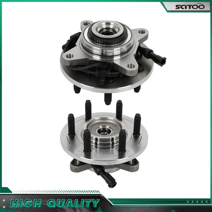 Set of 2 Wheel Bearing Hubs for Ford Expedition Lincoln (1997–2023)