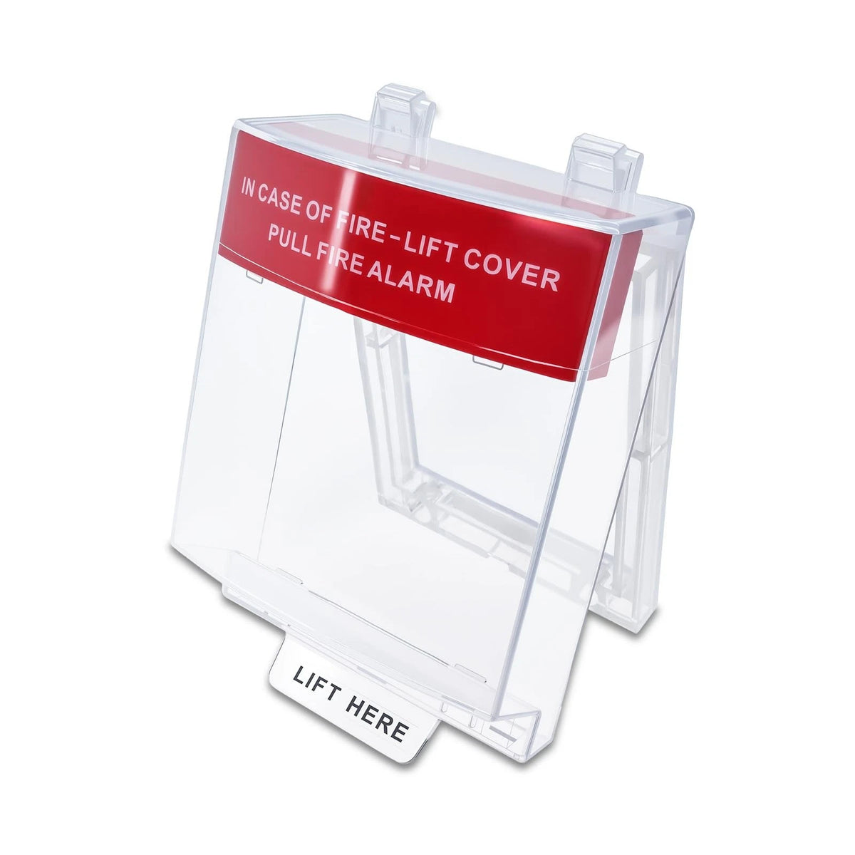 Protective Clear Polycarbonate Fire Alarm Cover Shield for Wall Mount