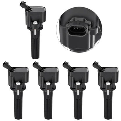 5 Ignition Coils for Isuzu i-290 i-370 Hummer H3 (2007–2008) UF497