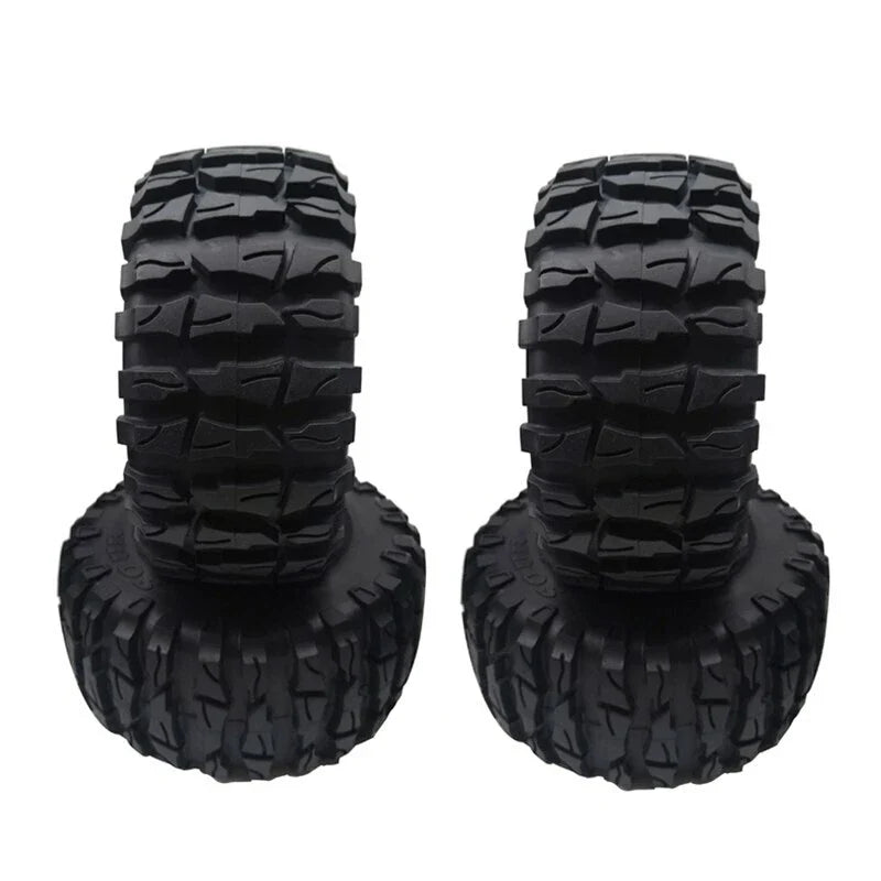 2X Rock Crawler 2.2" Tires Soft with Foams for Axial Wraith RR10 SCX10 Jeep