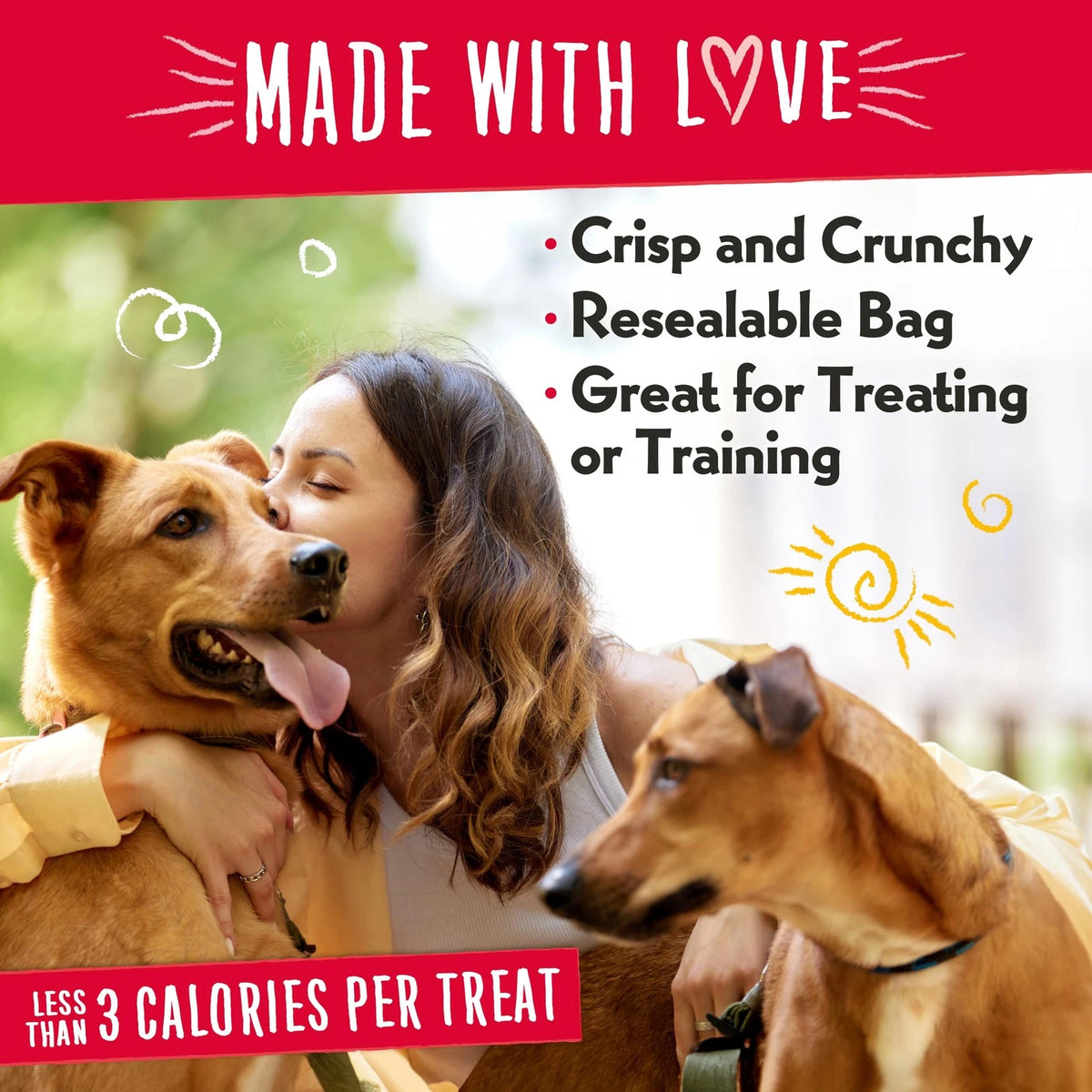 Charlee Bear Crunch Grain Free Dog Treats for Dogs (Pack of 1)