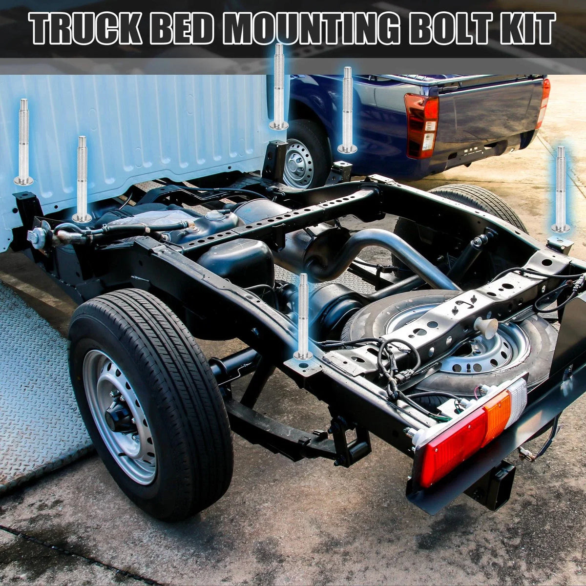 Truck Bed Mounting Bolt Nut Hardware Kit for Ford F-150 (2015–2023)