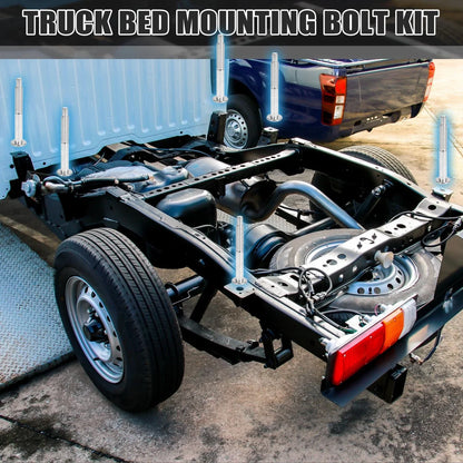 Truck Bed Mounting Bolt Nut Hardware Kit for Ford F-150 (2015–2023)