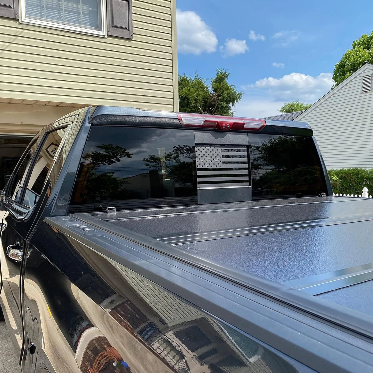 American Flag Decals Stickers for Dodge Ram (2009–2024)