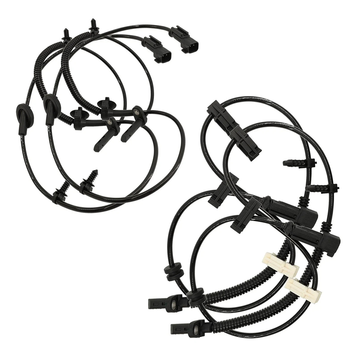 Set of 4 ABS Speed Sensors for Chevrolet Traverse Buick Enclave (2007–2015)