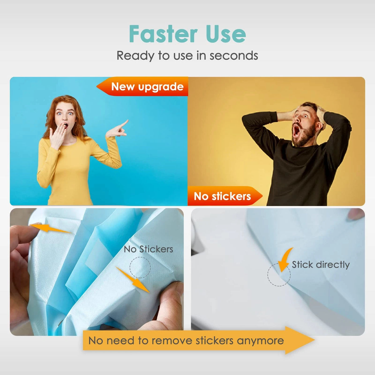 60X Disposable Toilet Seat Covers for Travel