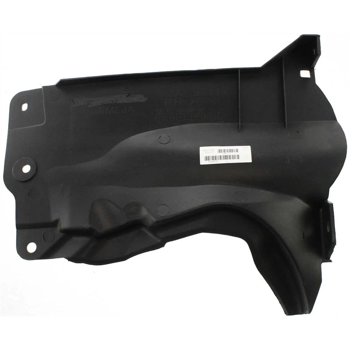 Set of 3 Engine Splash Shields for Mazda 3 (2004–2009)